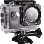 Aksiyon Kamerası 12MP Suya Dayanıklı 30m Doğa Sporları Video DV Kamera 1080P Full HD LCD Mini Video Kamera, 900mAh Şarj Edilebilir Piller ve Montaj Aksesuar Kitleri